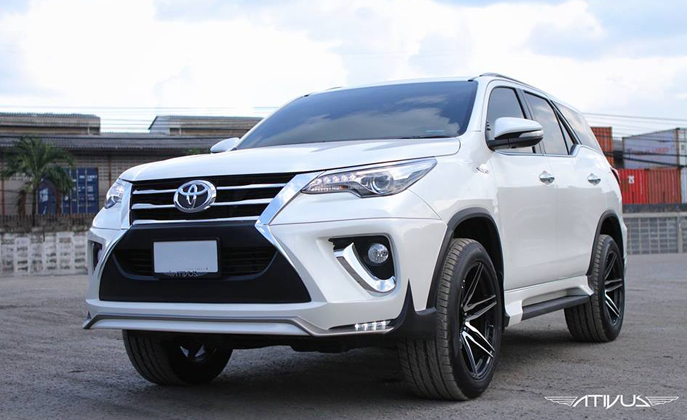 LẠ MẮT BODY KIT FORTUNER 2017 MẪU LEXUS